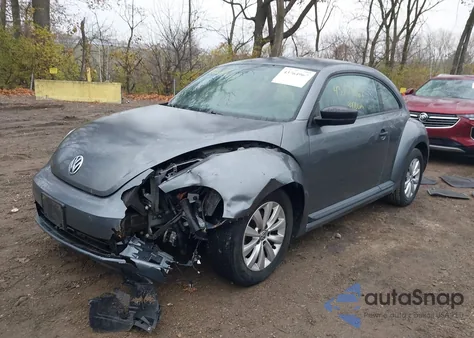 2014 Volkswagen Beetle 1.8T Entry from USA, damaged, VIN 3VWF17AT4EM658298